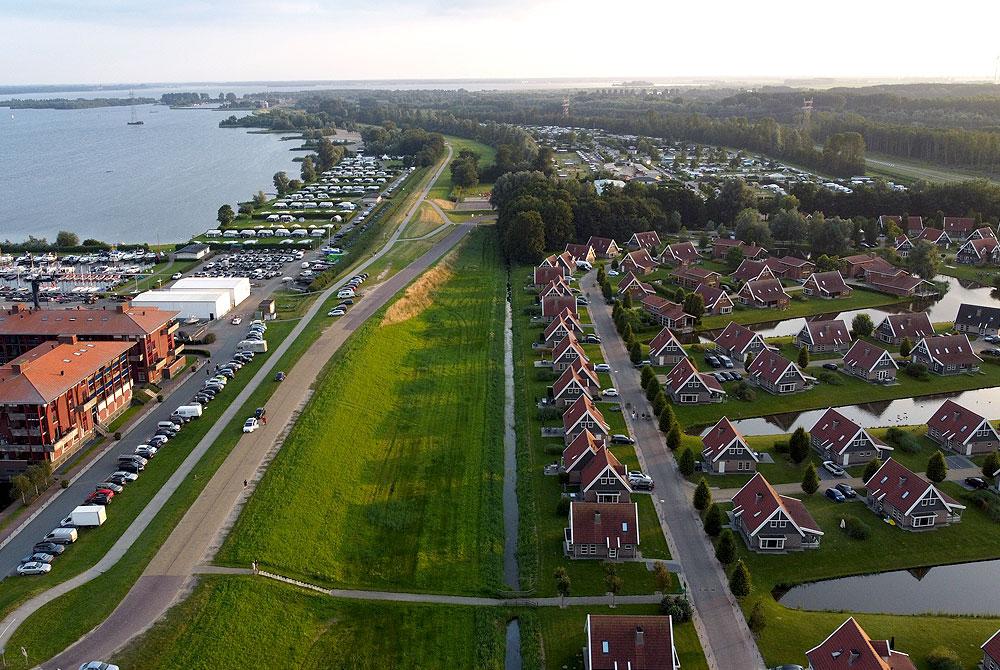 Landal Waterparc Veluwemeer van boven