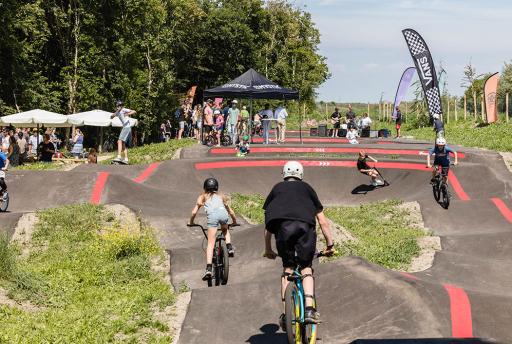 Pump track op Landal Strand Resort Ouddorp Duin geopend