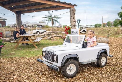 Nieuw bij Landal: gave Mini Land Rover terreinwagens voor kinderen!