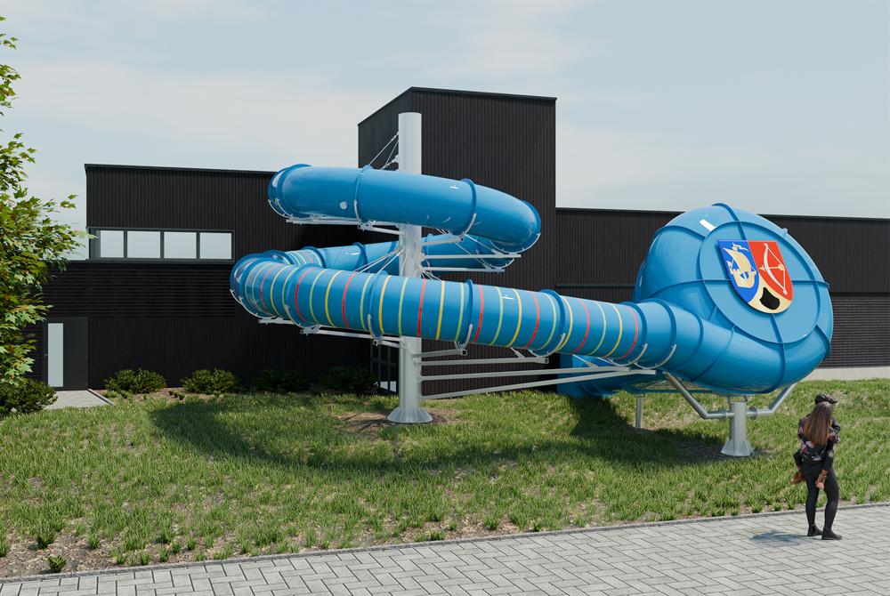 Landal Esonstad zwembad krijgt een te gekke nieuwe glijbaan
