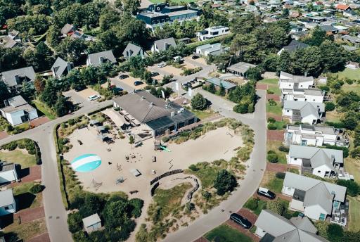 Strandpark Duynhille van boven: Top ligging aan zee! (VIDEO)