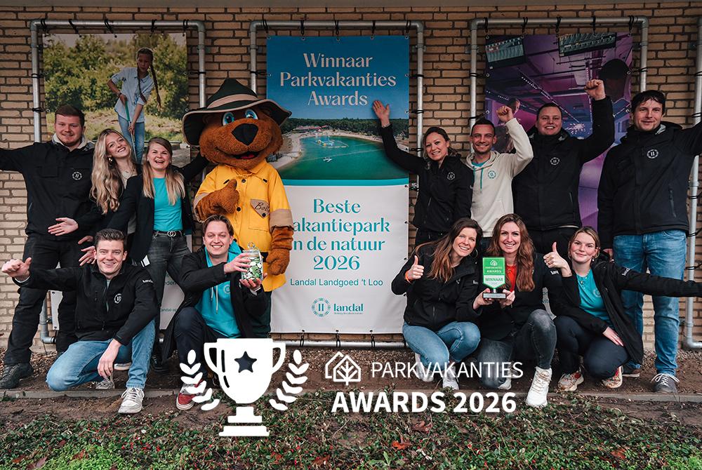 De winnaars van de Parkvakanties Awards 2026 zijn bekend!