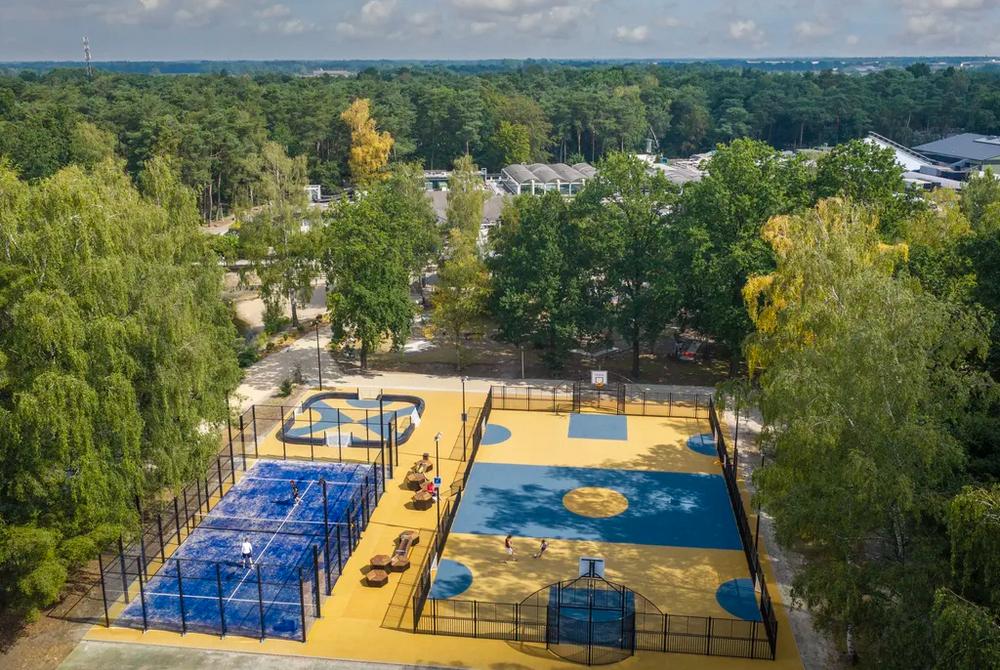 Landal Het Vennenbos heeft een toffe nieuwe multifunctionele sportplek