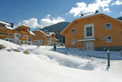 Parkvakantie in de sneeuw