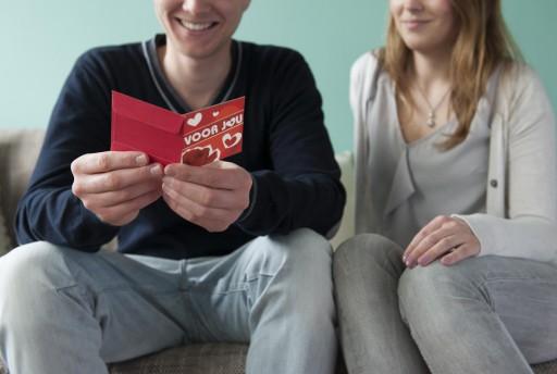 Vier Valentijnsdag in een vakantiepark