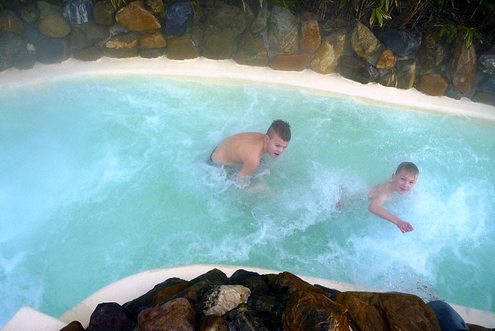 Onderweg in de wildwaterbaan