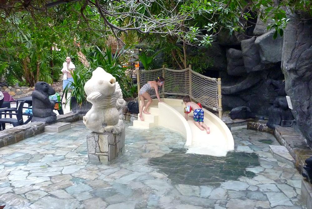 Kinderbad in de Aqua Mundo