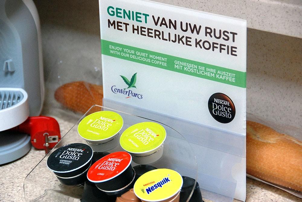Koffie bij aankomst