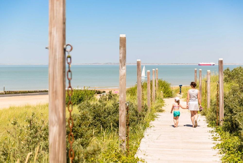 Genieten van strand, duinen en de zee