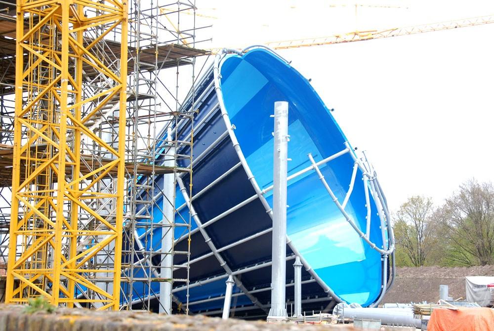 Nieuwe glijbaan Hof van Saksen
