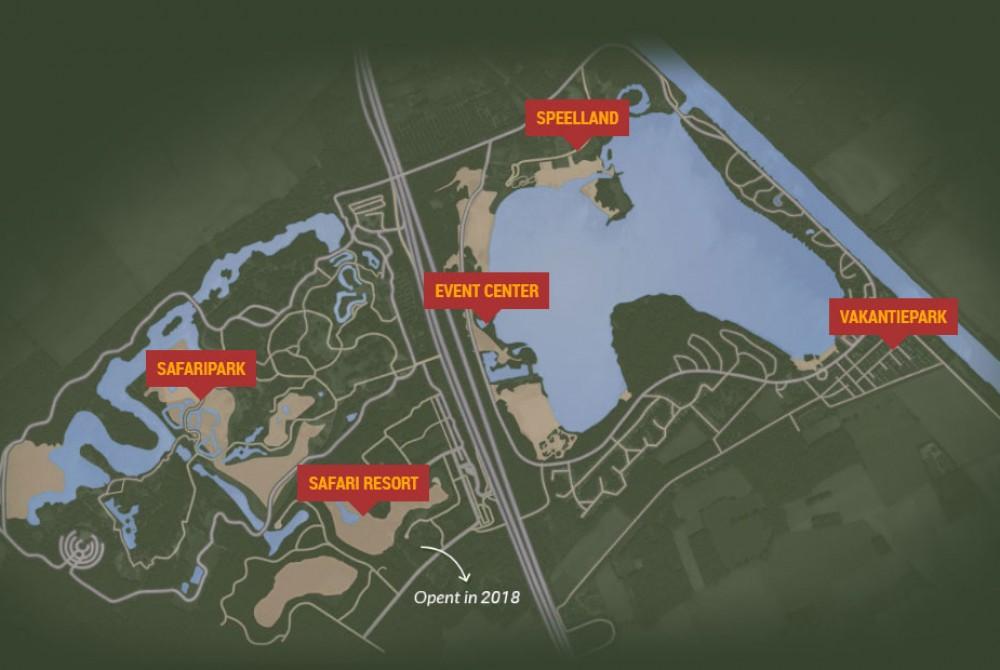 Safari Resort Beekse Bergen plan