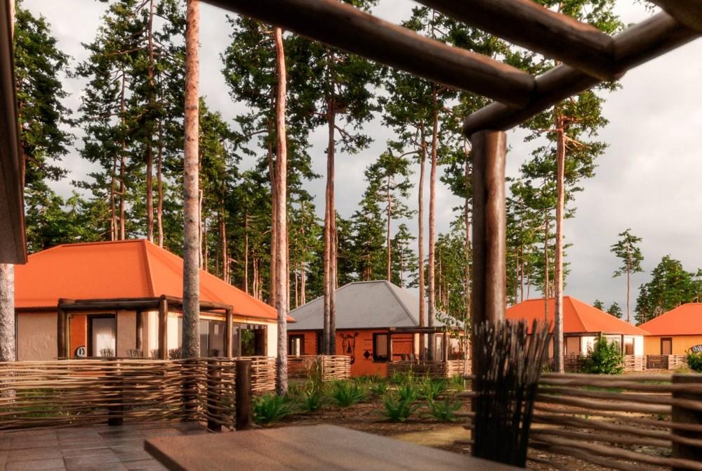 Lodges van Safari Resort Beekse Bergen