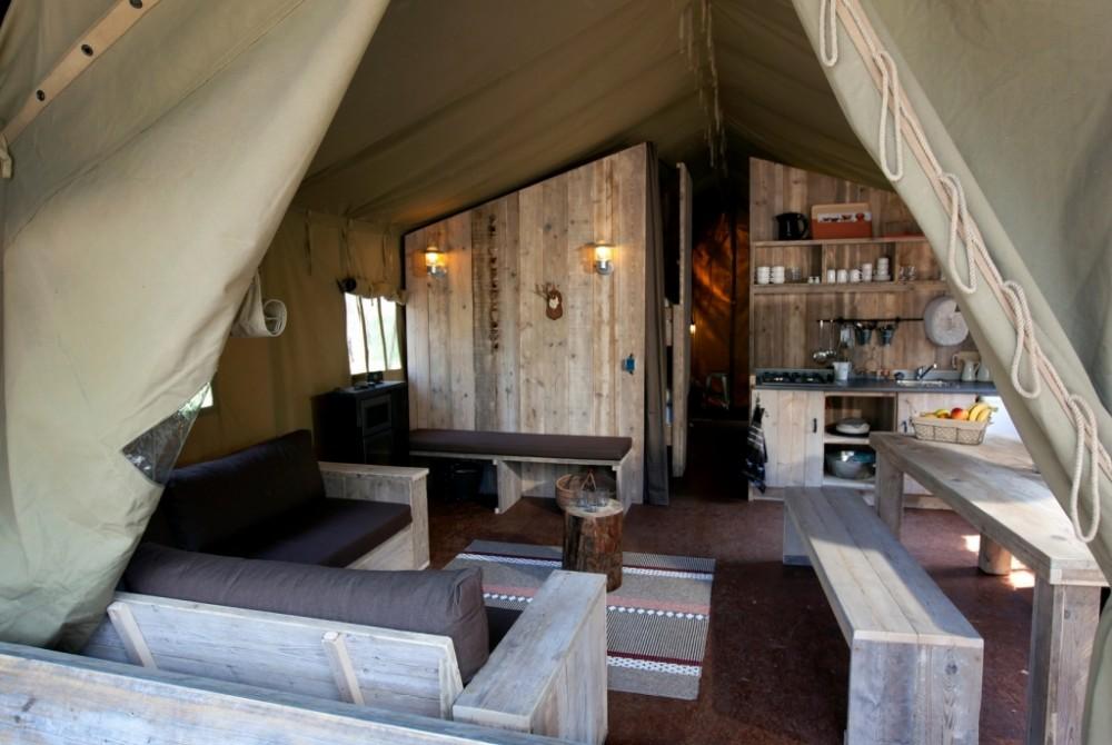 Safaritent bij Landal Coldenhove