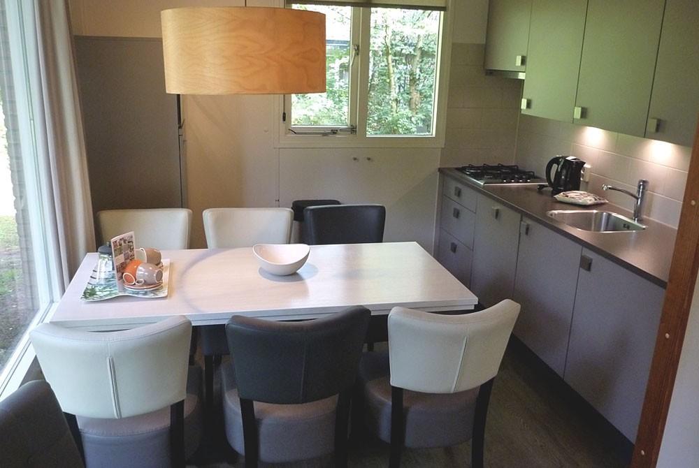 Keuken van de bungalow, Landal Coldenhove