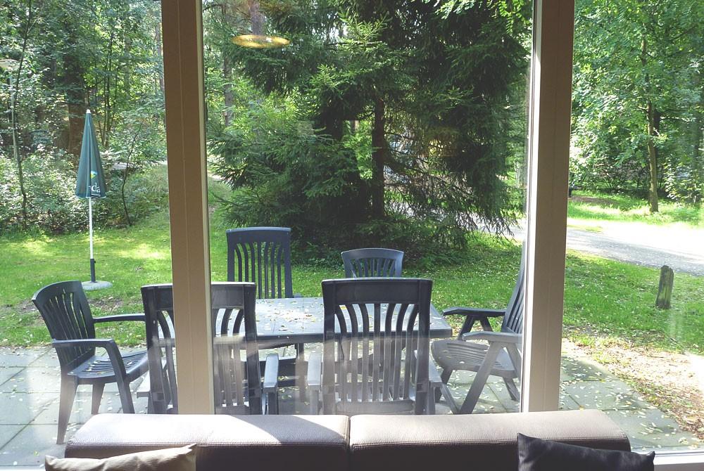 Terras van het huisje, Landal Coldenhove