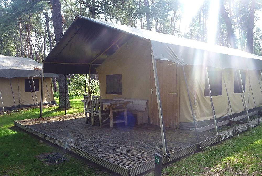 Safaritent bij Landal Coldenhove