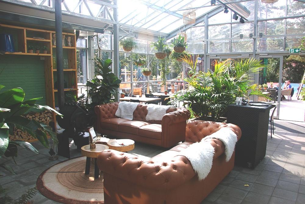 De serre van brasserie Landal Coldenhove