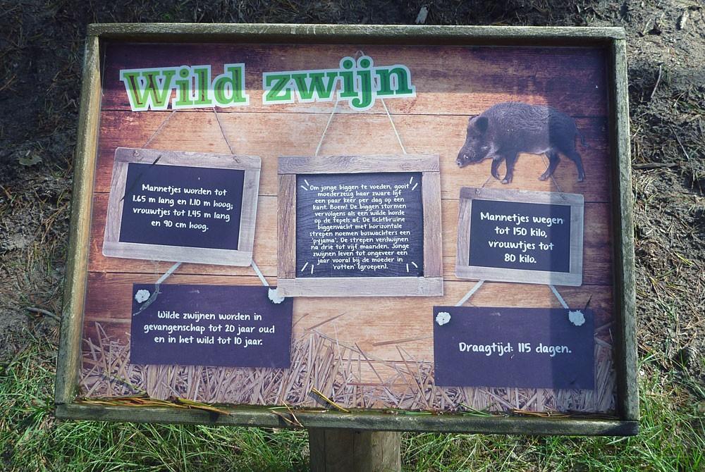 Informatie over de dieren, Landal Coldenhove
