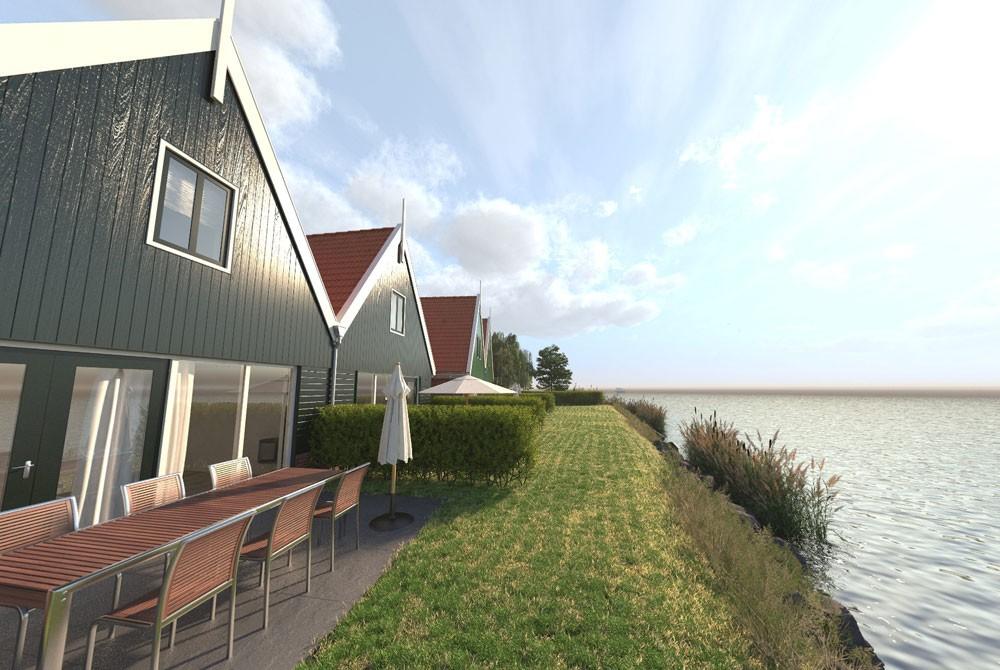 Landal Volendam huisjes aan het water