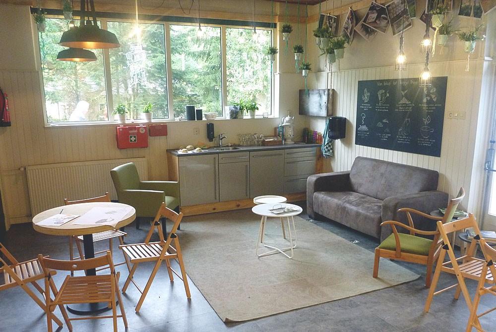 Thee-hoek in het Atelier, Landal Heideheuvel