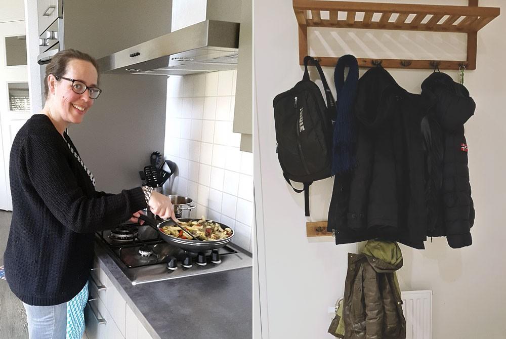Eten koken in ons huisje, Landal Sluftervallei