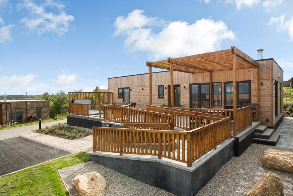 Luxe lodge Landal Gwel an Mor
