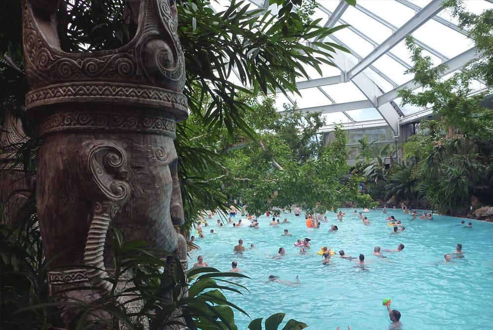 Goldslagbad van de Aqua Mundo, Center Parcs Het Heijderbos