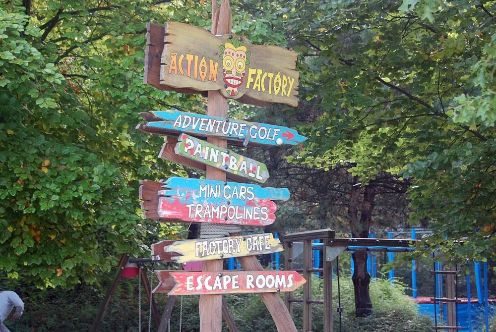 Action Factory activiteiten in Klimtoren, Center Parcs Het Heijderbos