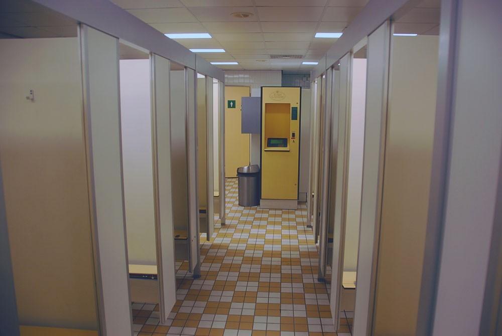 Omkleedruimte, zwembad Landal Heideheuvel