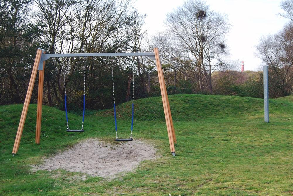 Vuurtoren te zien vanuit Landal Vitamaris