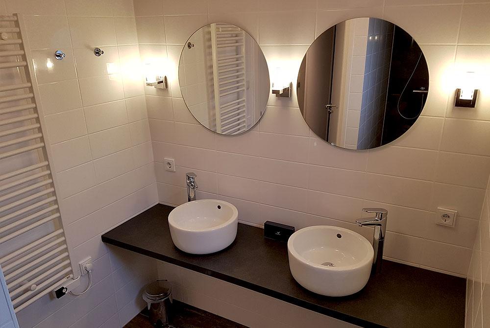 Badkamer in de woonboot