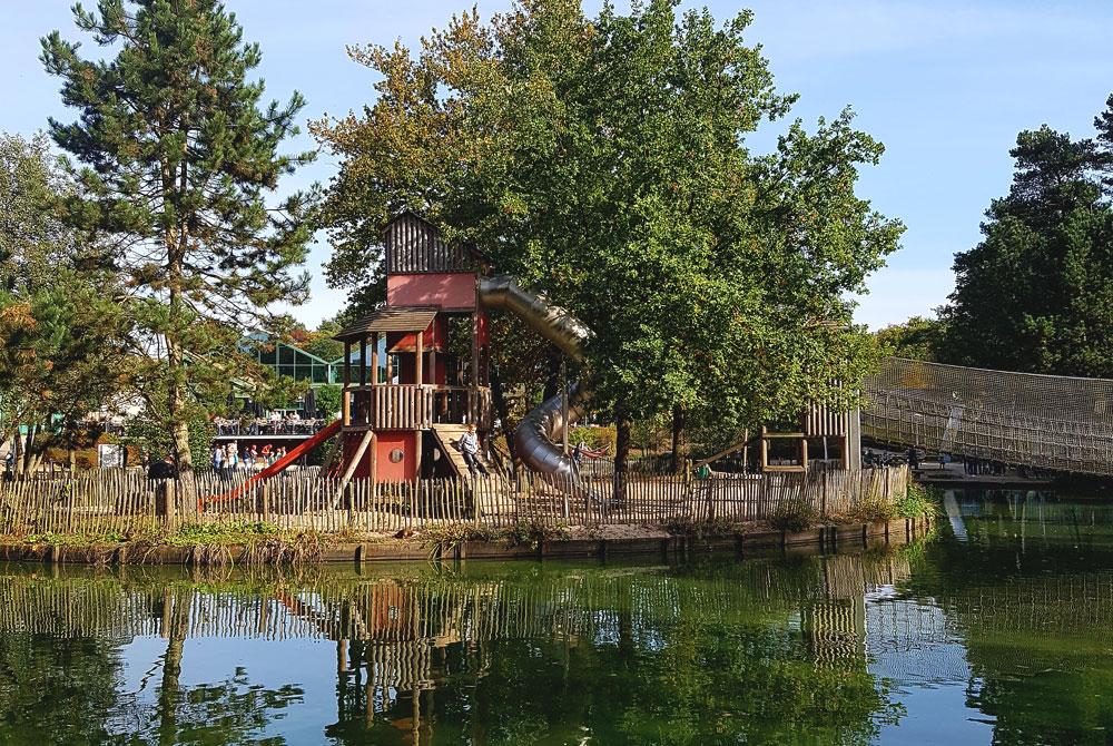 Speeltuin bij Landal De Lommerbergen