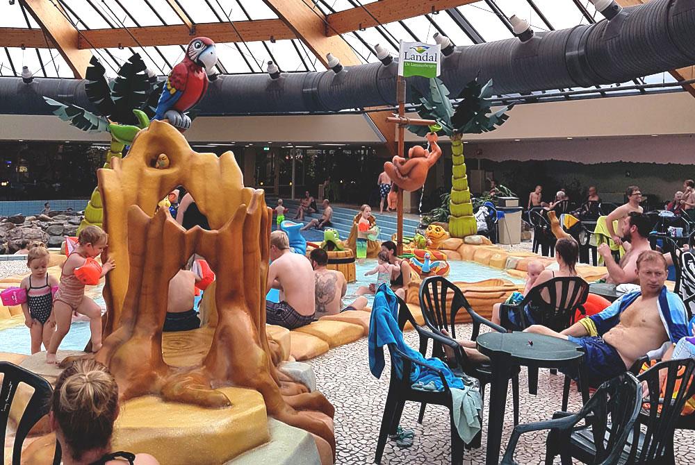 Peuterbad bij Landal De Lommerbergen