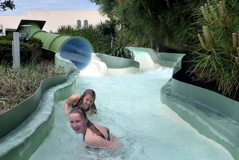 Aqua Mundo - wildwaterbaan, Center Parcs Port Zélande