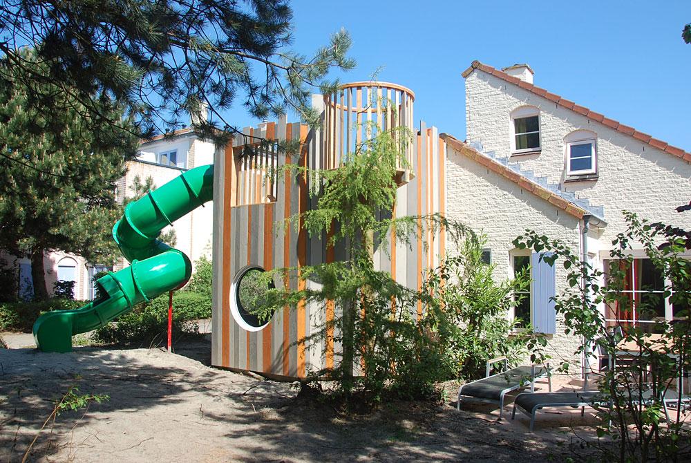 Nieuwe generatie Kindercottage, Center Parcs Port Zélande