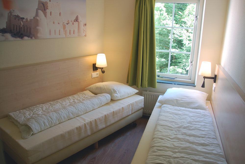 De tweede slaapkamer, Center Parcs Port Zélande