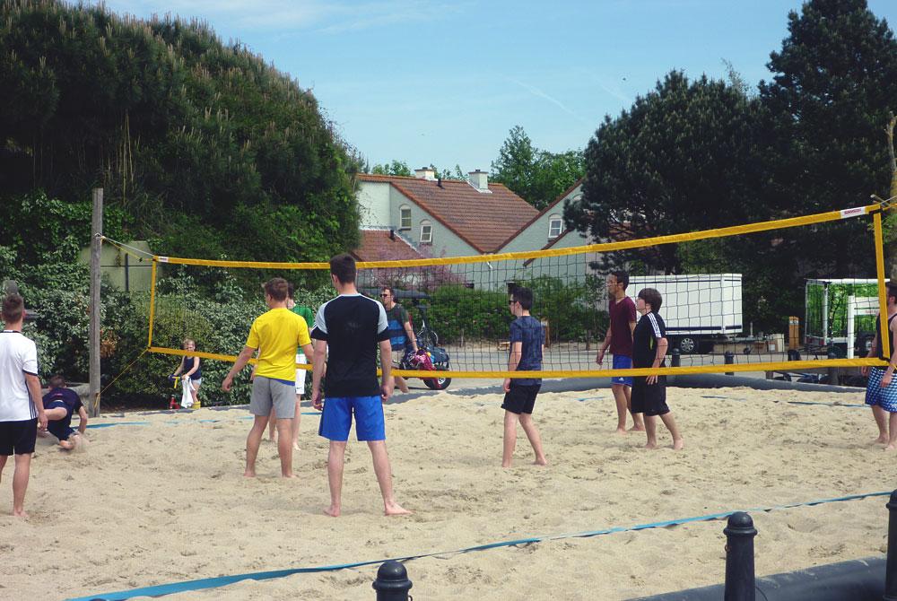 Volleybal bij Port Zélande