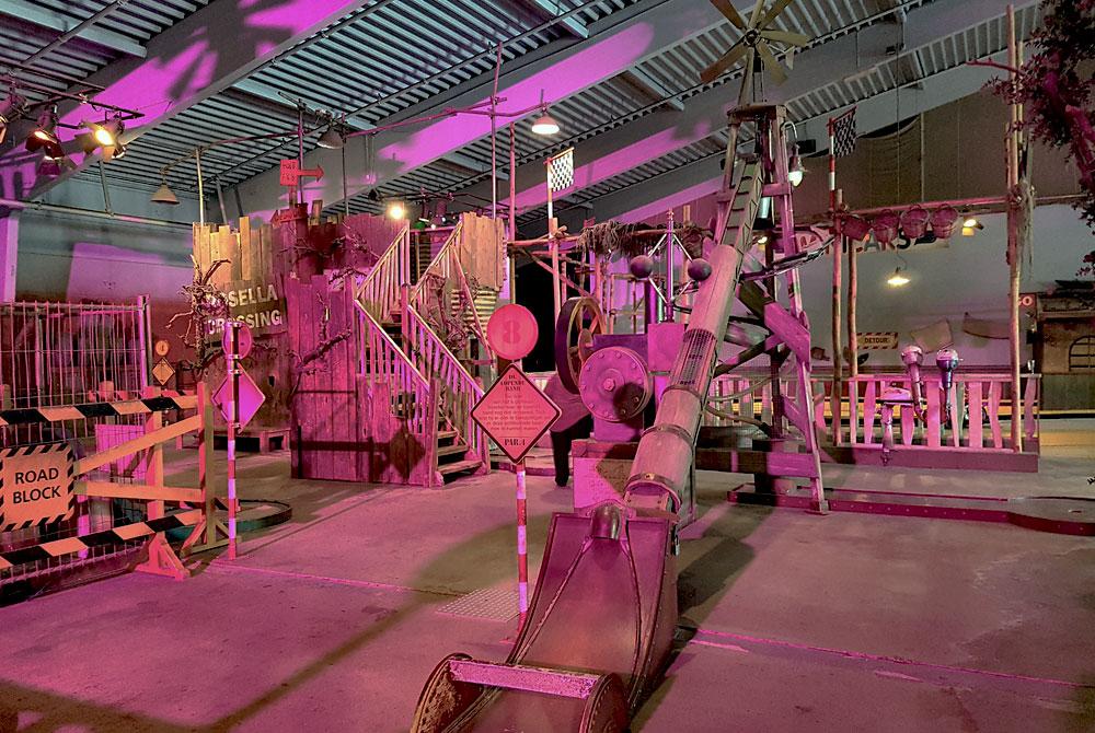 Adventure Golf indoor, Center Parcs Port Zélande