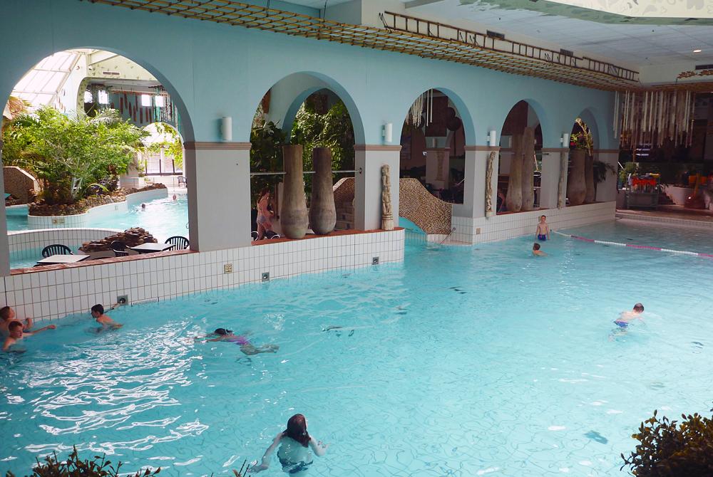 Golfslagbad in de Aqua Mundo, Center Parcs Port Zélande