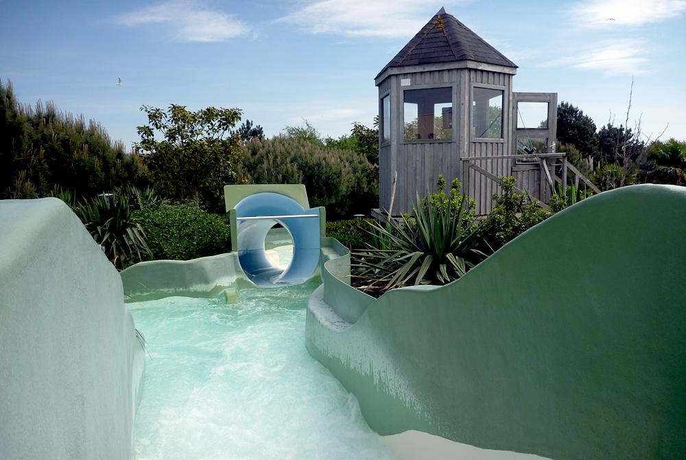Wildwaterbaan in de Aqua Mundo, Center Parcs Port Zélande
