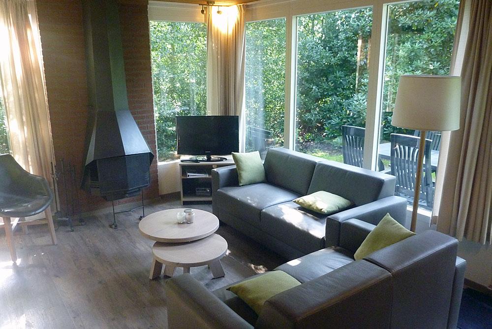 De woonkamer van de bungalow, Landal Twenhaarsveld