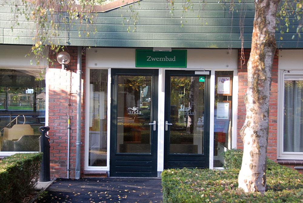 Ingang zwembad Landal Twenhaarsveld