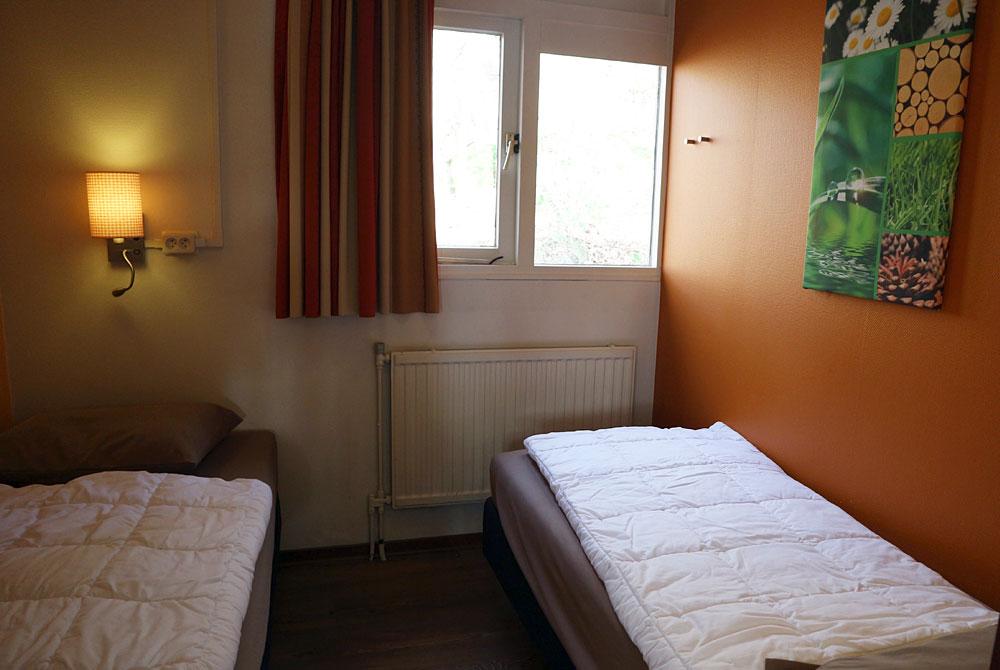 Slapen in de bungalow, Landal Miggelenberg