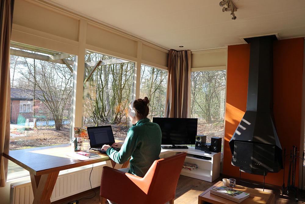 Werken in het huisje, Landal Miggelenberg