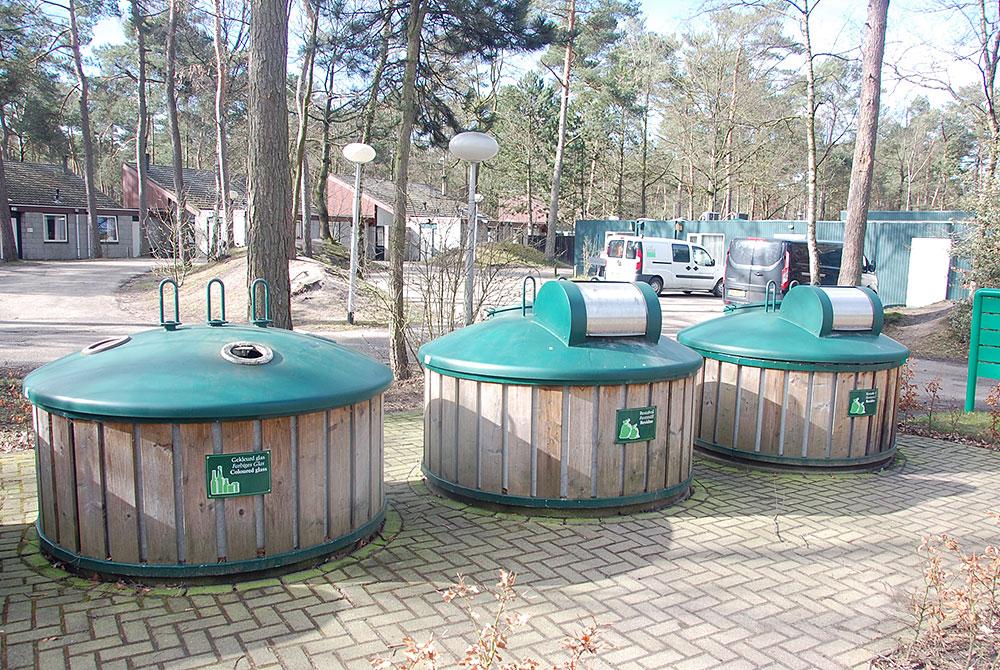 Afval scheiden, Landal Het Vennenbos