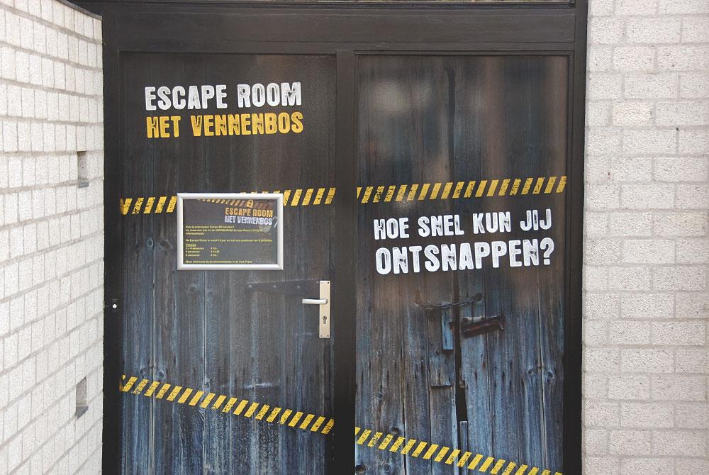De escaperoom van Landal Het Vennenbos