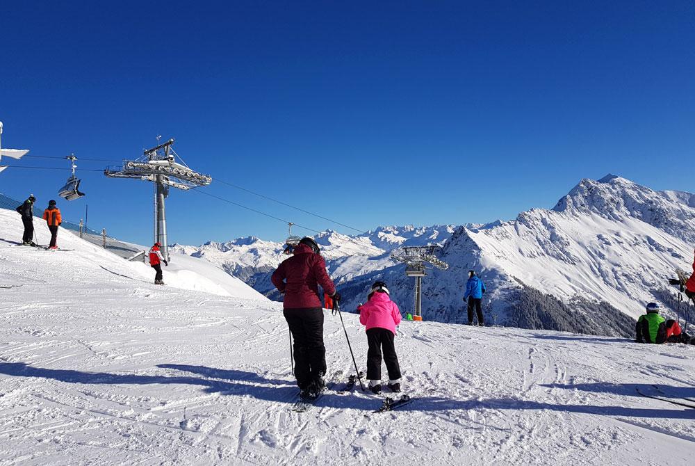 Ski-gebied bij Landal Hochmontafon