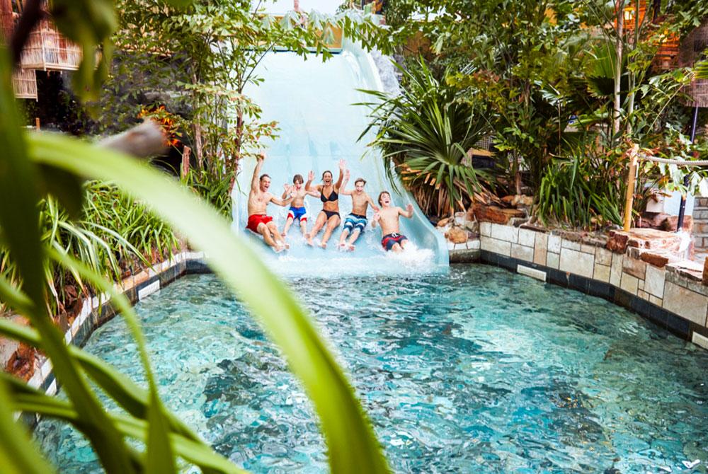 Glijbaan, Aqua Mundo Center Parcs Park Allgäu