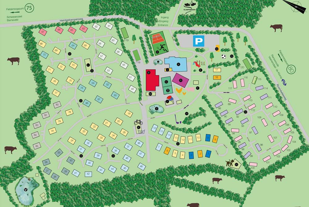 Plattegrond, Landgoed Ruwinkel