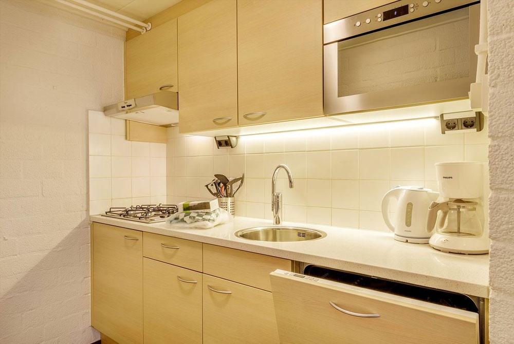 Keuken in de cottage, De Limburgse Peel